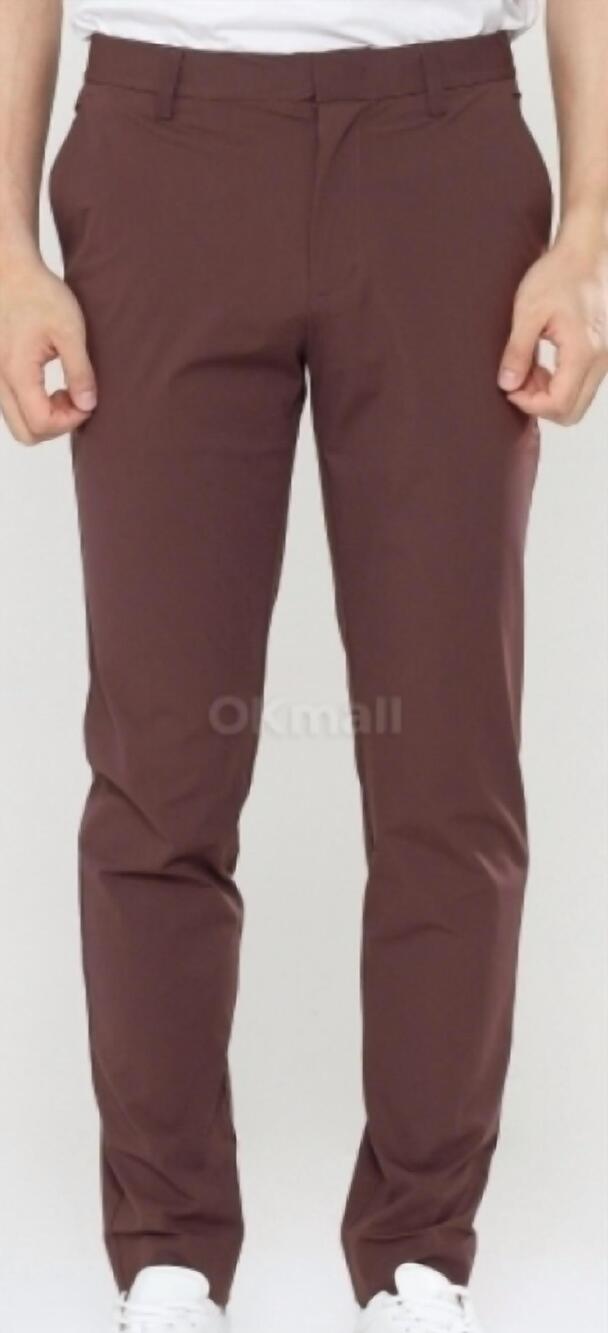 NEW G/FORE warp knit maverick tapered trouser in light cedar